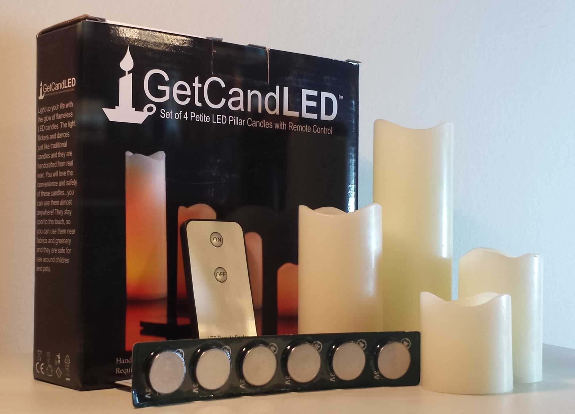Buy GetCandLED Flameless Candle Set at Amazon.com